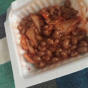 キムチ納豆